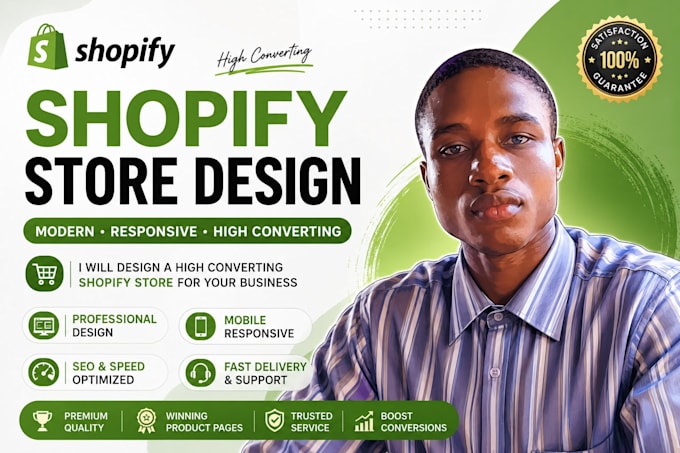 design a high converting shopify store