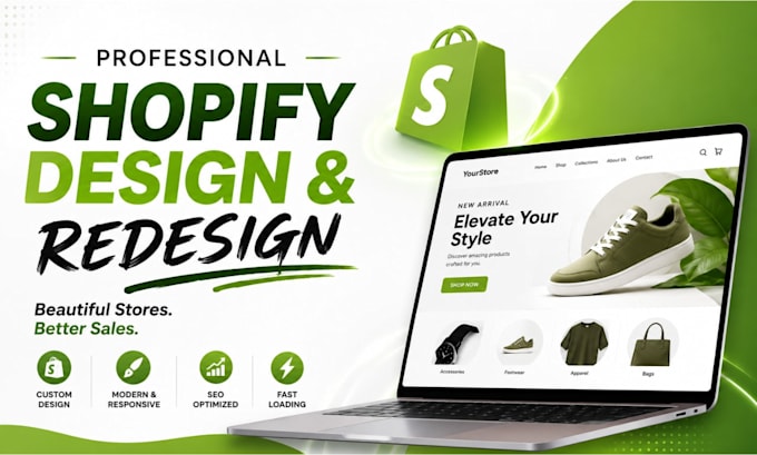 shopify store design shopify store redesign shopify website design shopify