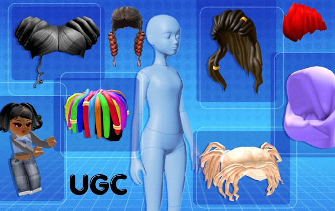 make custom roblox ugc accessories, roblox bundle for you