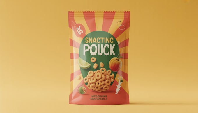 design creative box, pouch and label packaging design