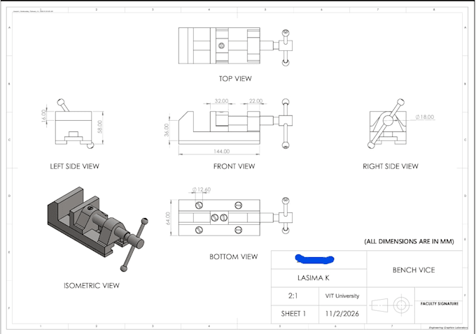 create solidworks 3d models, assemblies and engineering drawings