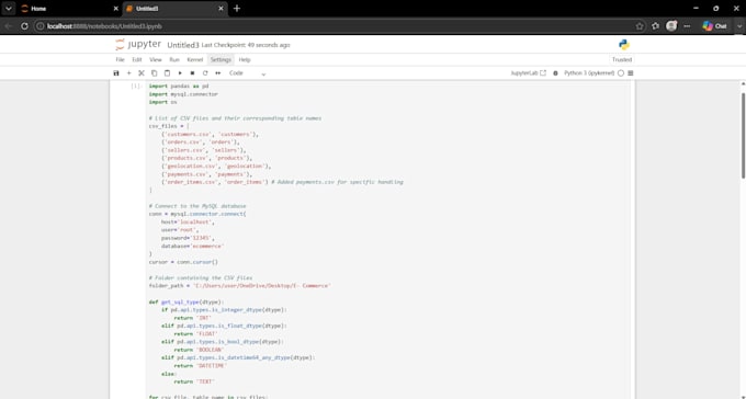 analyze your data using mysql and provide actionable insights