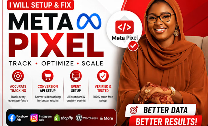 setup meta pixel facebook conversion API and event tracking