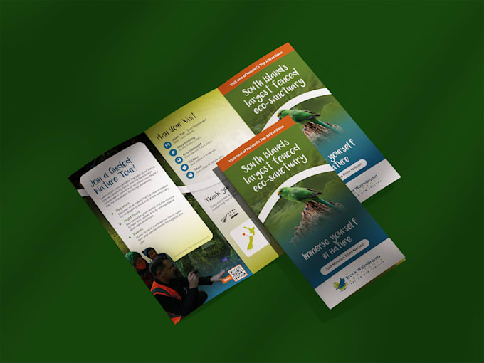 design high quality tri fold brochure in canva and adobe illustrator