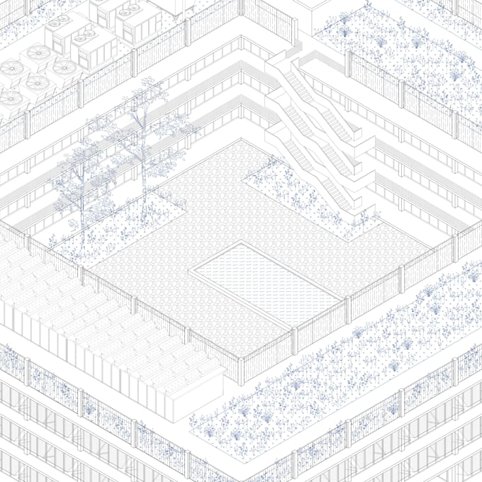 do architectural axonometric drawings