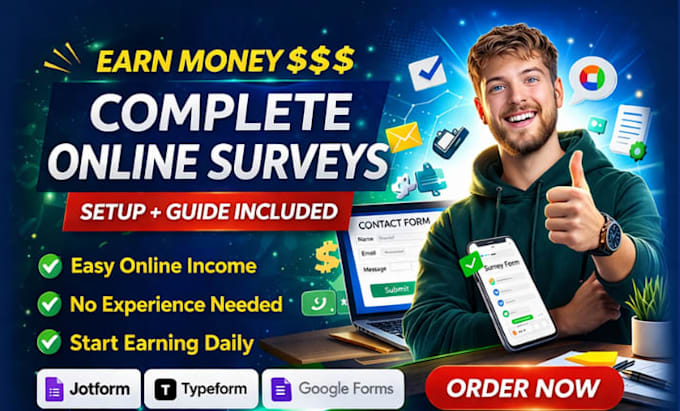 fill online survey forms, jotform, typeform for more better data collection