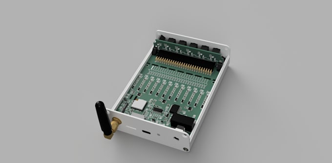 integrate your pcb into a 3d enclosure or mechanical assembly