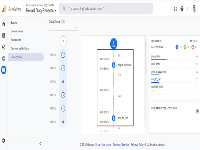 setup google analytics 4, ga4 ecommerce tracking, ads conversion tracking by GTM