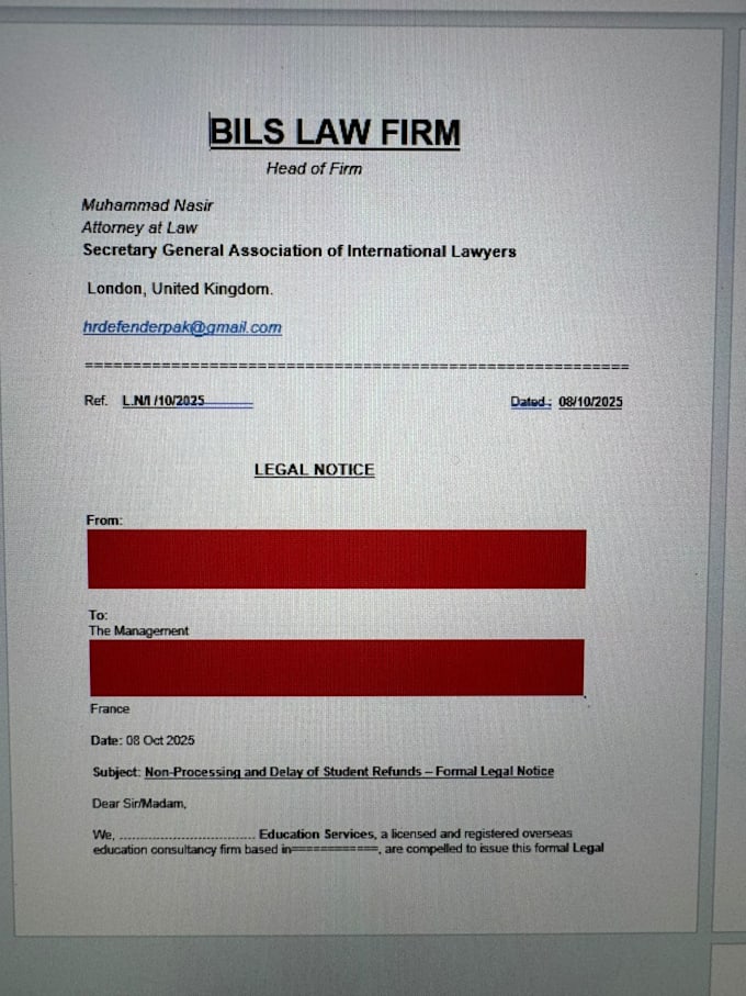 contract drafting and review