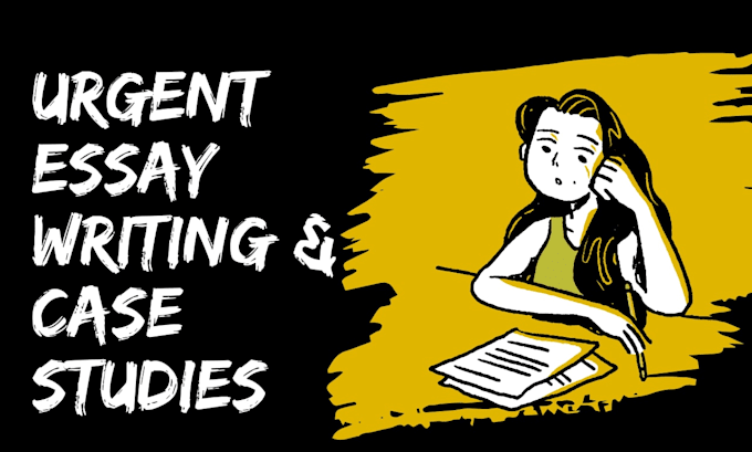 do urgent essay writing as an essay writer