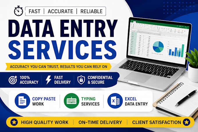 do data entry and copy paste work