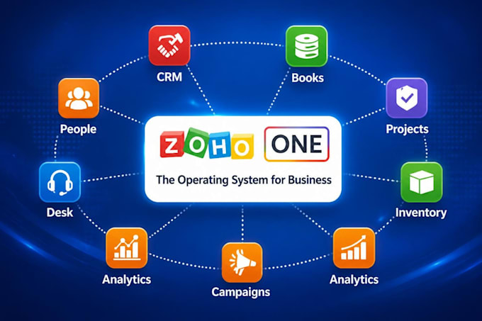 set up and implement zoho one for your business
