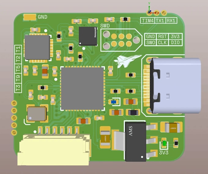 do pcb design in altium