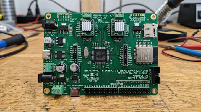 build pcb solutions for electronics and robotics