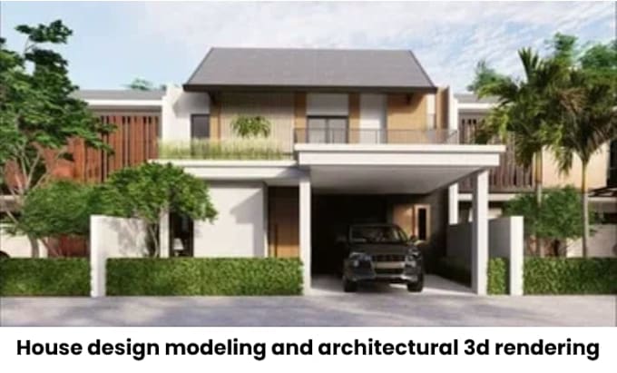 3d exterior and interior house design modeling and architectural 3d rendering