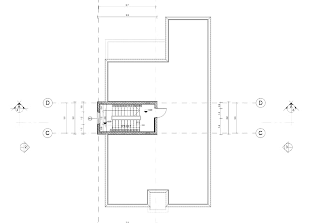 create 2d architectural plans and drawings