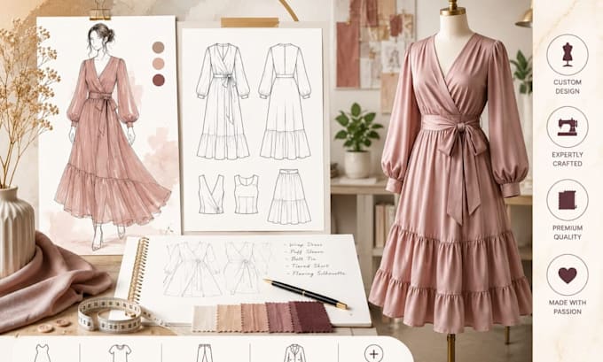 create professional sewing patterns with grading PDF and dxf files