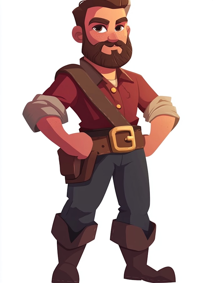 draw 2d game character or 2d game character