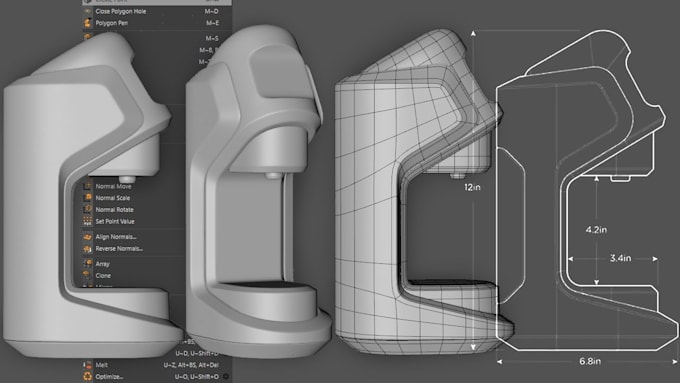 design custom cad models for product design prototype and manufacturing