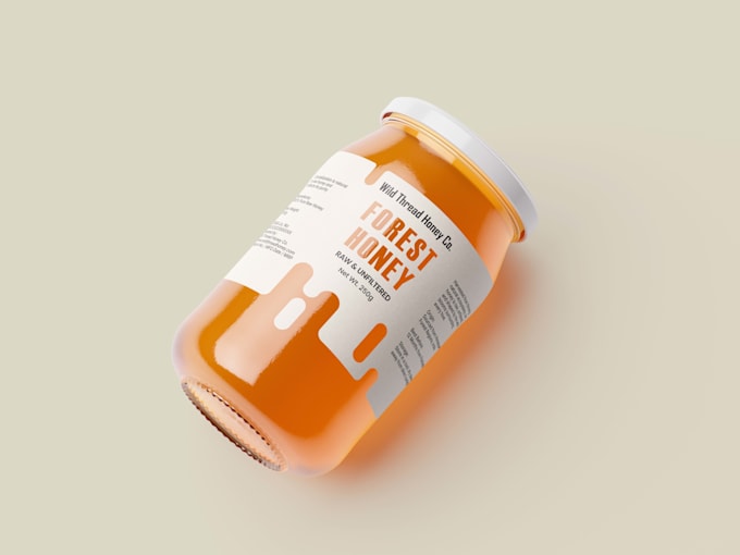 design premium product label and packaging design