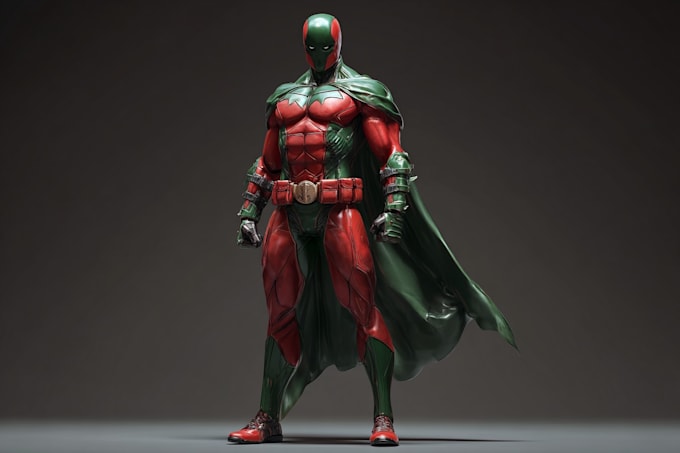 do superhero character for comics