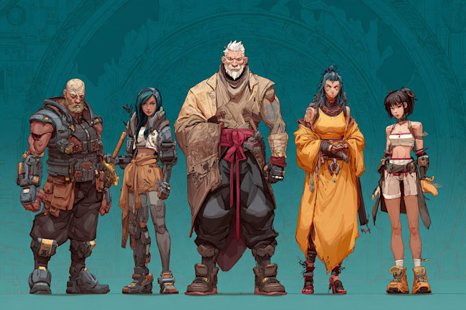 design a character for your video game