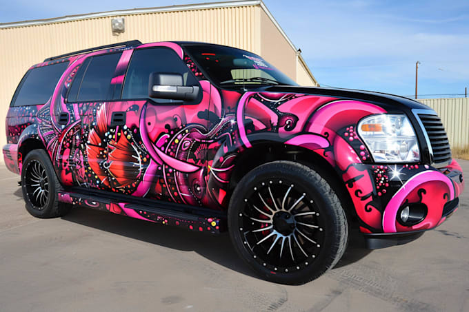 do car wrap, van wrap design vehicle wrap