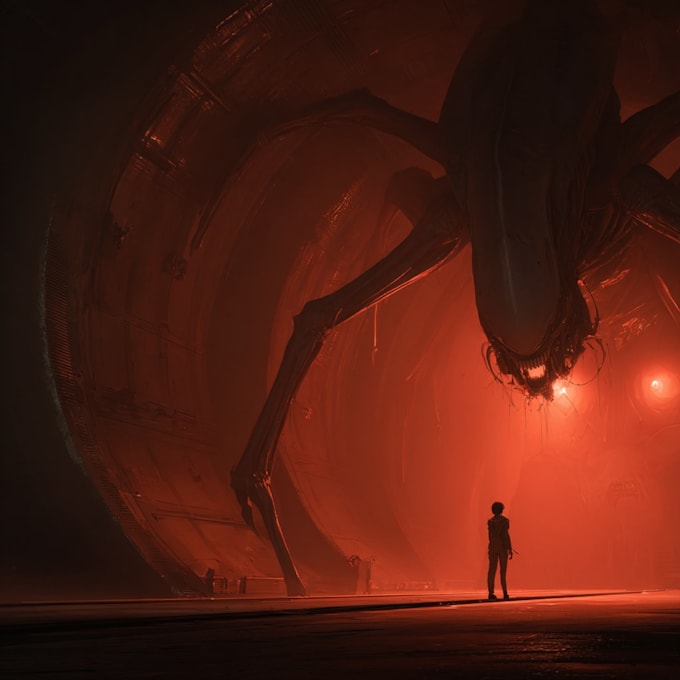 Crear diseño de personajes y arte conceptual de ciencia ficción ...