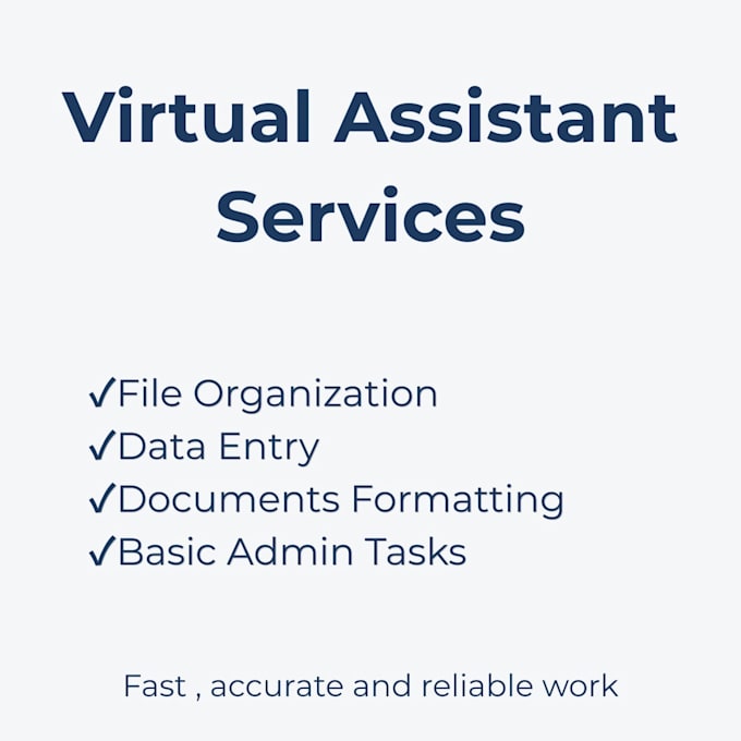 organize your files and help with data entry