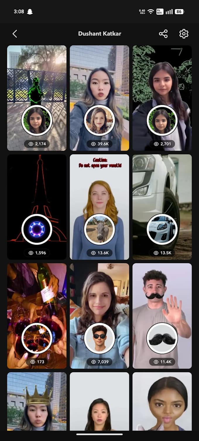 create snapchat ar lenses and filters using lens studio