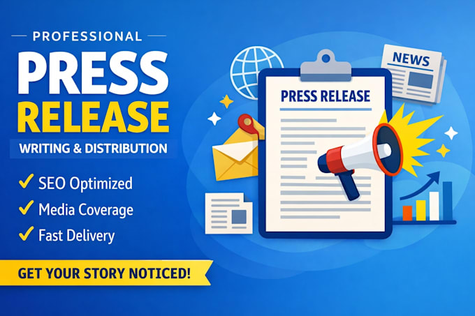 write a compelling press release for business, product or event