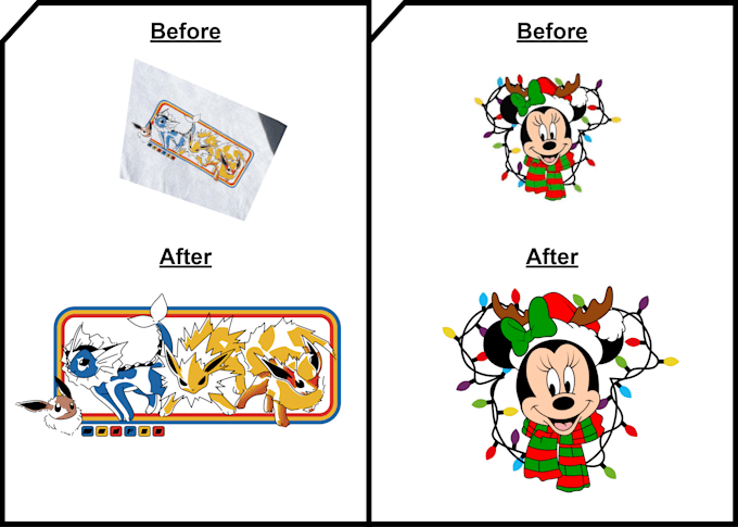 maximize image quality and convert into vector