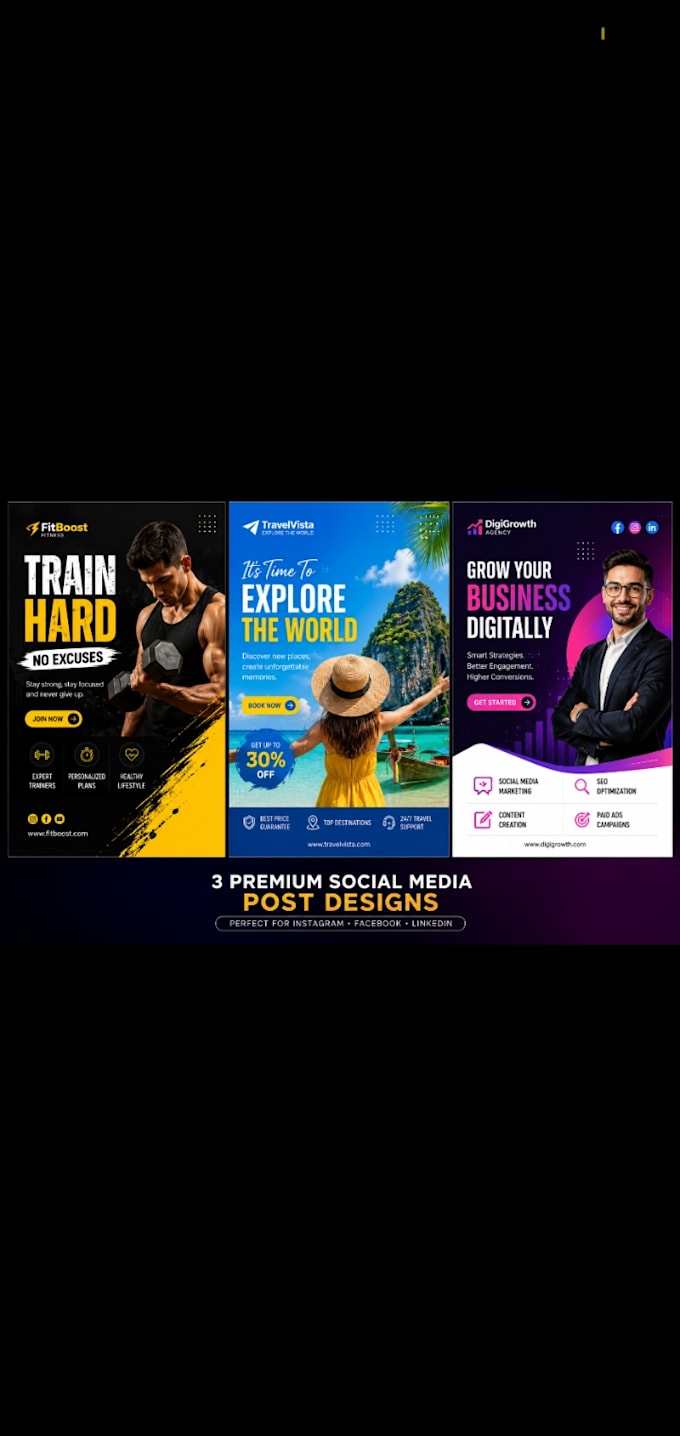 create banner templates for your business