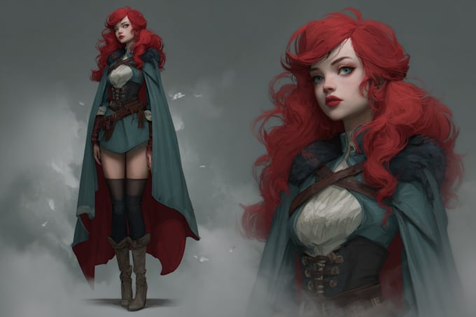 do character and concept art for you