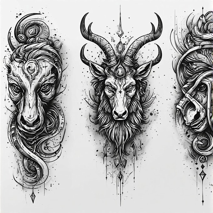 design a professional minimalist tattoo design
