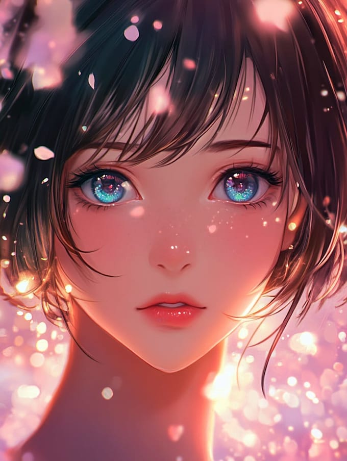 any character in anime style