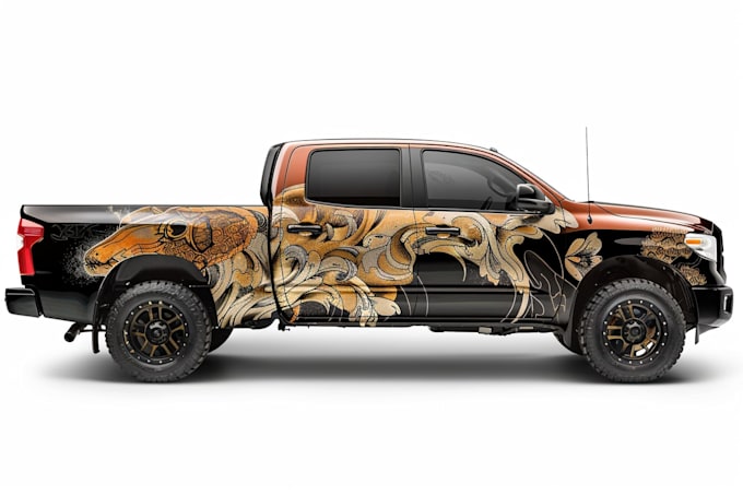 do car wrap, van wrap design vehicle wrap