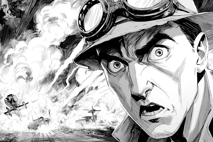 do comics book pages, storyboards, illustrations