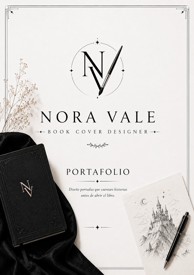 design a cinematic fantasy book cover