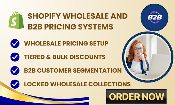 create shopify wholesale and b2b pricing systems