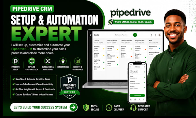 Set up and customize your pipedrive crm to boost sales growth by ...