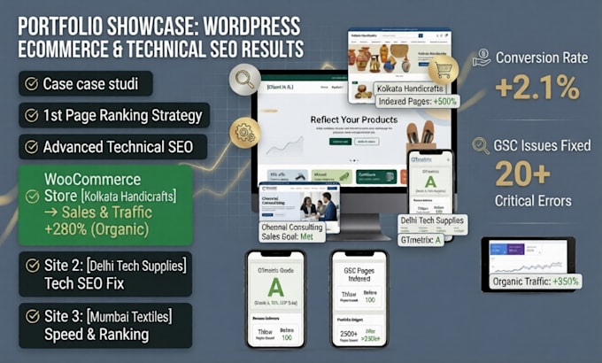 create viral a professional wordpress ecommerce website with advanced SEO