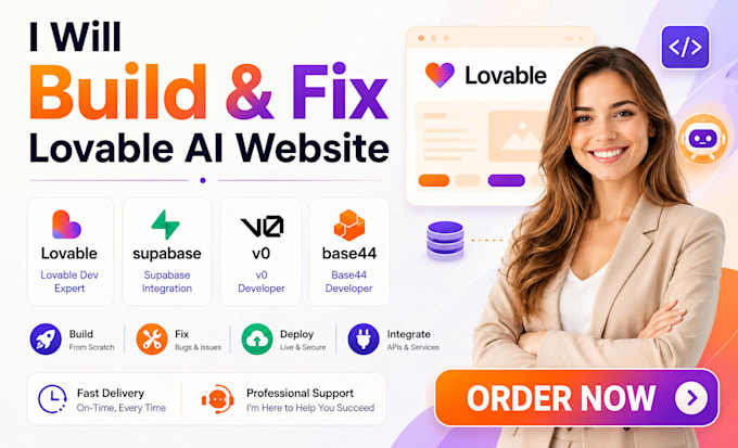 build, fix lovable ai website lovable dev lovable supabase v0 claude integration