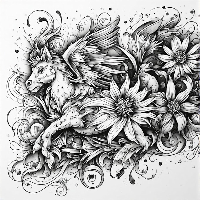 design professional creative tattoo design