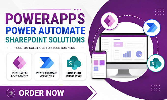 build custom powerapps, power automate and sharepoint solutions