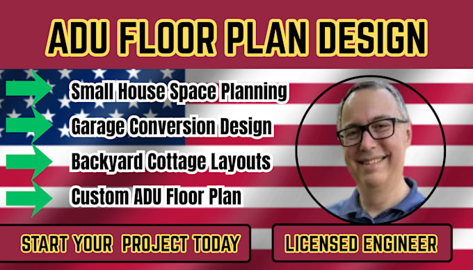 design adu plans, backyard cottage, granny flat, and conversion floor