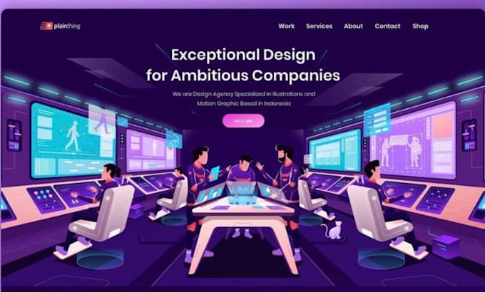 build squarespace animation studio website motion graphics portfolio website