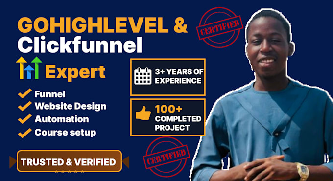 setup gohighlevel and clickfunnels sales funnel automation, workflows setup