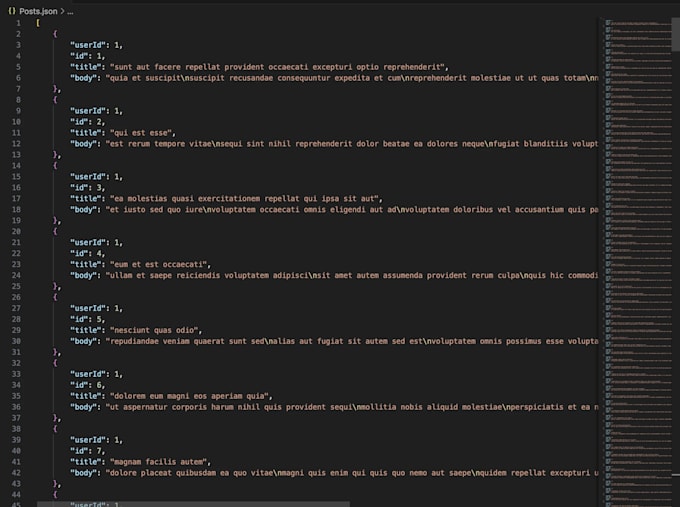 extract data from API and convert to CSV json excel