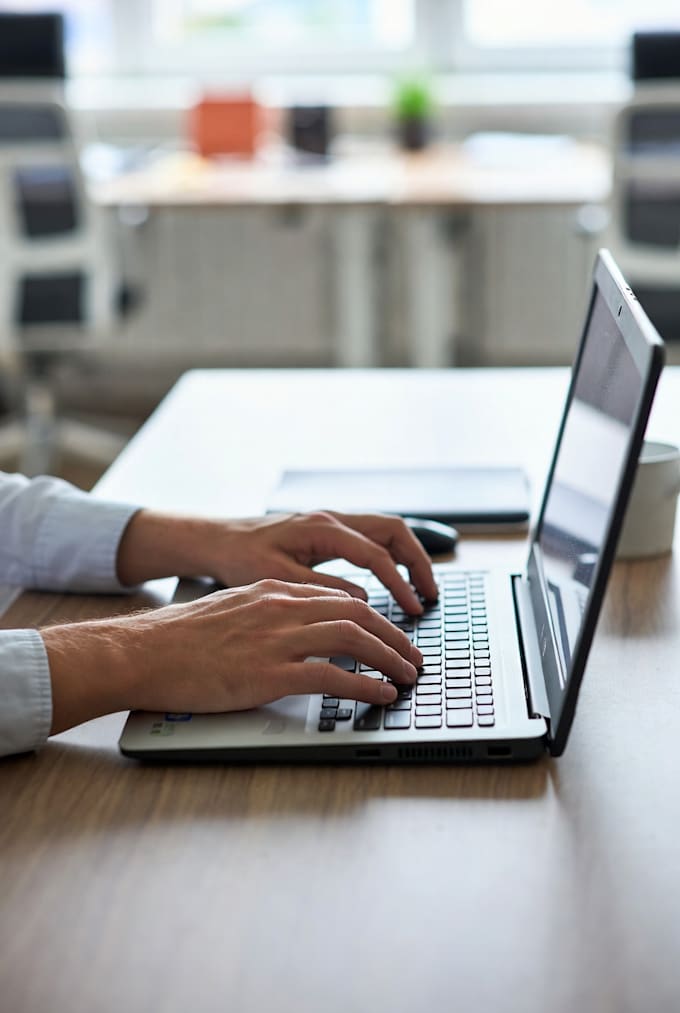 professional data entry and typing work